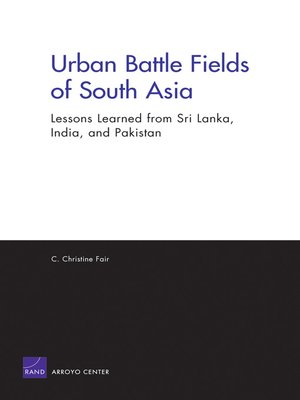 cover image of Urban Battle Fields of South Asia